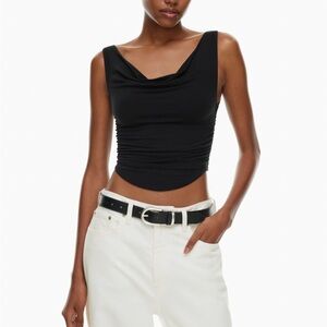 NWT Aritzia Parfait Top in Black